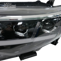 Faros Delanteros LED de 3 Ojos para Toyota Corolla, Lámparas Delanteras LED 2010 2011 2013