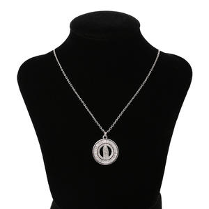 Us7 — collier en plaqué or 18K avec pendentif, chaîne à breloque, pendentif vierge marie, personnalisé, pour femmes, nouvelle collection - Product Image 5