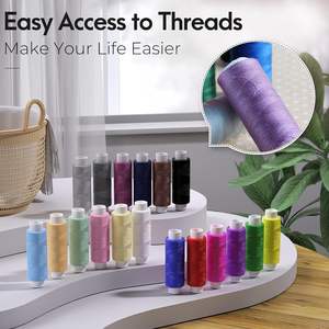 <span class=keywords><strong>Kit</strong></span> de costura portátil personalizado, suministros de costura de viaje con logotipo, accesorios para niños principiantes, mamá, <span class=keywords><strong>abuela</strong></span>, dormitorio, Kits de herramientas promocionales - Product Image 3