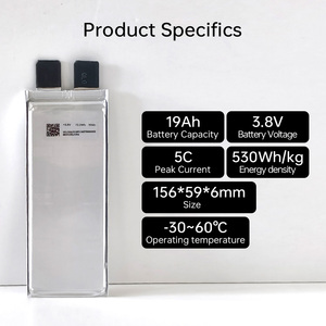 3.8v 19000mah Lightweight <b>Drone</b> <b>Battery</b> 530Wh/Kg High Energy Density Semi Solid State Cell A-7500mah-6S Semi Solid State <b>Drone</b> B - Product Image 5