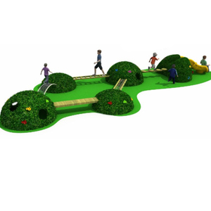 Thiết kế sân chơi tùy chỉnh cho các khu nhà ở với các nhân vật theo chủ đề, Đường Hầm và bề mặt rơi an toàn - Product Image 1