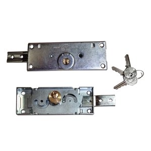 Coppia di serrature per serrande avvolgibili laterali con profilo preferito (destra+sinistra) (A711) - Product Image 2