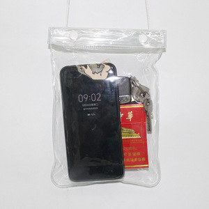 Grand sac transparent en PVC épais scellé à trois couches pour téléphone portable Sac étanche pour téléphone portable pour les sports nautiques natation - Product Image 2