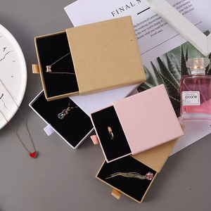 Custom Luxury Rigid Cardboard Sliding Drawer Gift Box Premium Paper Packaging with Custom Logo - Product Image 1