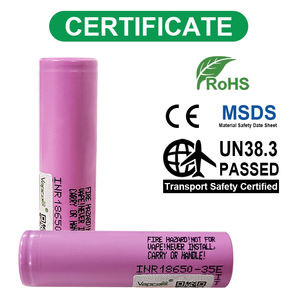 100% オリジナル35E18650 3500mAh10A充電式18650リチウムイオンバッテリー電動工具ボート3.7VInrアノード円筒形パック - Product Image 2