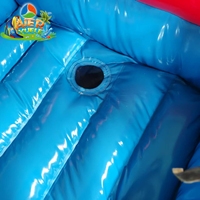 Château gonflable commercial combiné Grande Roue avec toboggan pour enfants, idéal pour la location d'événements en extérieur