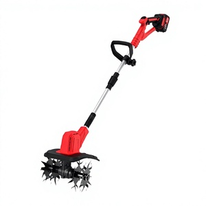 Santwell Handheld Rear Tine Cordless <b>Battery</b>-Powered Cultivator 400W 21V 200MM Working Width - Product Image 1