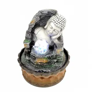 The manufacturer directly supplies Southeast Asian handicrafts with creative Buddhist resin flowing ornaments