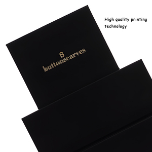 Biểu Tượng Tùy Chỉnh Cứng Nhắc Bìa Cao Cấp Thương Hiệu Bao Bì Có Thể Gập Lại Sang Trọng Màu Đen Từ Hộp Quà Tặng Với Đóng Cửa - Product Image 4