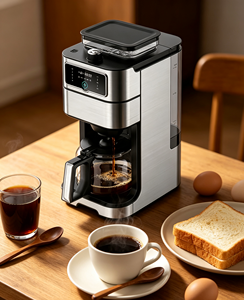 <span class=keywords><strong>Cafetera</strong></span> de Goteo Anbolife con Molinillo de Café Integrado para Granos y Café Molido, Tanque de <span class=keywords><strong>Agua</strong></span> de 1.5L, <span class=keywords><strong>Cafetera</strong></span> de Acero Inoxidable - Product Image 3