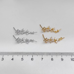 WENCHI S925 Argent DIY Accessoires Perles Support Vide pour Bijoux de Mode Boucles d'Oreilles avec Perles Rondes de 8-12mm Modèle 11343 Chine - Product Image 4