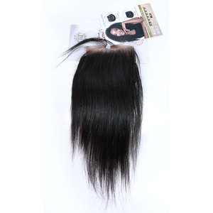 Paquete de Cabello Garantizado con Cierre, 5 Paquetes de Cabello Liso Brasileño para Cabeza Completa, Buen Precio - Product Image 4