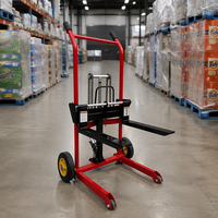 Chariot élévateur manuel compact facile à utiliser, 200 kg, revêtement personnalisé, mini transpalette pour le transfert de marchandises