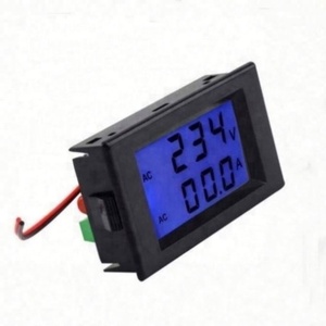 Multímetro Digital de Voltaje y Corriente CA 80-300V 50A, Medidor de Voltios y Amperios con Pantalla LCD, Probador de Panel, Voltaje y <span class=keywords><strong>Amperaje</strong></span>, Pantalla LED Dual - Product Image 2