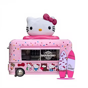 Nuevo Diseño de Camiones de Comida Rápida, Remolque de Comida Móvil en Venta, Equipo de Cocina para Desayunos/Snacks/Helados, Cafetería Personalizada - Product Image 1