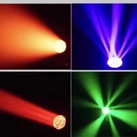 Mini LED Moving Head Licht für DJ-Partys und Events 7x40 RGBW Bühnenlicht mit DMX512-Steuerung IP33 8000 Lumen