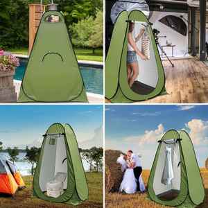 Outdoor Open Changing Room <b>Portable</b> Camping Toilet Popup <b>Shower</b> Tent Waterproof Four-Season Quick Automatic Opening Foldable - Product Image 2