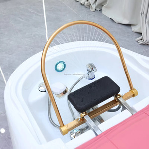 Jincheng Luxury High-<strong>quality</strong> Shampoo Bed Adjustable Massage Spa <strong>Furniture</strong> Beauty Salon Bed with Heater Steamer <strong>Water</strong> Cycle - Product Image 6