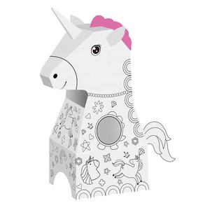 Juguete Creativo de Pintura 3D, Manualidades, Pintura en Cartón <span class=keywords><strong>para</strong></span> <span class=keywords><strong>Colorear</strong></span> <span class=keywords><strong>Animales</strong></span>, Unicornio, Juguete de Dibujo <span class=keywords><strong>para</strong></span> Niños - Product Image 3