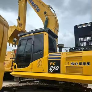 Machine haute puissance KOMATSU PC210lc-8 20 tonnes pelle hydraulique équipement lourd utilisé avec moteur d'origine en vente - Product Image 1