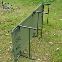 Lit simple pliant vert personnalisable lit de sieste bureau accompagnement médical inclinable lit de camp extérieur portable