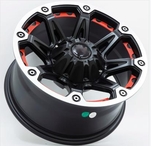 Jantes de voiture en alliage noir 20x14 18x12 18x105 5x1143 <span class=keywords><strong>4X100</strong></span>, jantes de voiture de course - Product Image 6