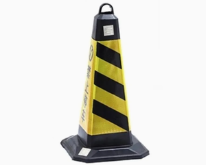 सिलेंडर 1 मीटर 925 सफेद 35 इंच वर्ग आस्तीन लघु यातायात शंकु आउटडोर - Product Image 5