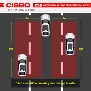 Rilevatore di Angolo Cieco per Auto con Radar a Microonde BSD per Auto Piccole <span class=keywords><strong>C96</strong></span> - Product Image 2