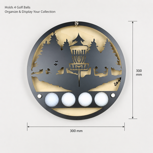 Golf Ball Marker Display Stencil Colorful Press Chips Bag Antique Modern Metal Sturdy One Sided - Product Image 2