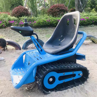 Go Kart Eléctrico QIQU para Niños, Doble Motor, Tracción en las Ruedas, 5 Velocidades Ajustables, Frenos de Disco Hidráulicos, con Altavoz y Música Dinámica