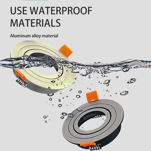 Chất lượng cao và phụ kiện chiếu sáng bền với phong cách Hiện Đại Vật liệu hợp kim nhôm phụ kiện chiếu sáng Chụp đèn - Product Image 6