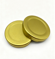 Nouveau design écologique, bouchons à vis anti-fuite en fer blanc de 48mm, 58mm, 63mm, 66mm, 70mm, 77mm, à sécurité enfant, pour bouteilles de vin et bocaux