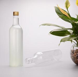 25oz (750ml) Reciclar Garrafas de Vinho com Serigrafia-Vazio Transparente Longo Pescoço para Tequila/Patron - Product Image 4