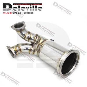 Tubo de <span class=keywords><strong>escape</strong></span> recto OBM para <span class=keywords><strong>Audi</strong></span> <span class=keywords><strong>SQ5</strong></span> 3,0 T 2019-2023, tubo de <span class=keywords><strong>escape</strong></span> de acero inoxidable, sistema de <span class=keywords><strong>escape</strong></span> silenciador - Product Image 5