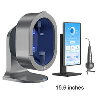 Analyseur de peau 3D AI portable de haute qualité, détecteur facial et capillaire 36M pixels, miroir magique pour les pores, les rides et l'acné