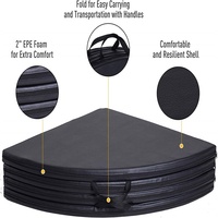 Matelas d'exercice de yoga pliant portable de haute qualité, tapis de poteau de danse de sécurité