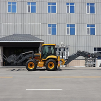 Chargeuse-pelleteuse multifonctionnelle Caterpillar, chargeuse frontale, homologuée CE, puissance 55 kW, charge nominale 3 tonnes, boîte de vitesses pour l'irrigation agricole