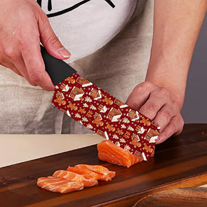 Entrega Rápida, 4 Juegos de Cuchillos de Chef de Cerámica Hechos a Mano con Mango de Plástico, Duraderos, Ecológicos, Envío Gratis - Product Image 5