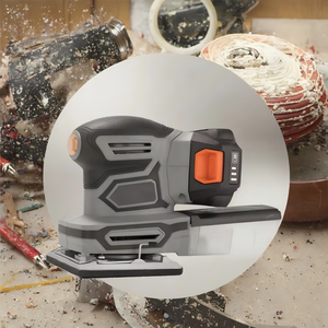 DIY 20V 270W Industrial Grade <b>Cordless</b> Finishing with Variable Speed 125mm Pad for Wood-Portable & Easy Operation - Product Image 4