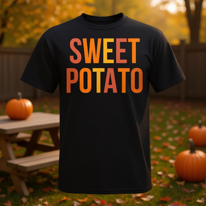 T-shirt assorti pour couple de Thanksgiving à la patate douce - Product Image 3