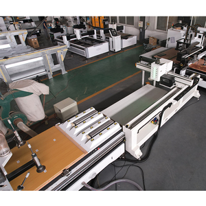 Travail du bois professionnel 9kv rapide CNC Machine d'emboîtement entièrement automatique 1325 Atc nidification CNC Machine ligne avec tête de forage - Product Image 3