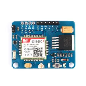 HZWL SIM800 SIMCOM IOT M2M Up To 4.0 Gbps Data Transfer GSM GPRS SIM900 GSM module Bluetooth SIM800C