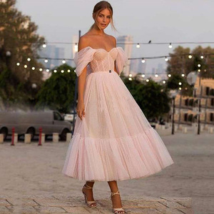Shop Online Plus Size Rose Gold Dresses Pleated Design, Elegant Style