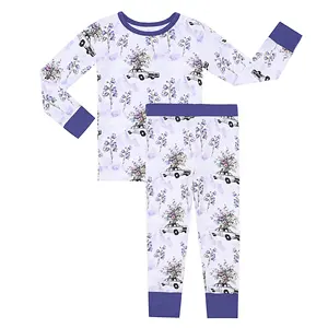 High quality organic bamboo/cotton long sleeves unisex infant girl clothes 0 to 3 months