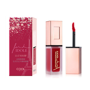 <span class=keywords><strong>Rouge</strong></span> à lèvres mat et hydratant velours imprimé français, gloss à haute pigmentation pour lèvres, liquide imperméable, 5 couleurs - Product Image 1