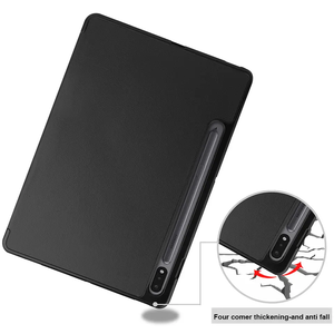 Para <span class=keywords><strong>Samsung</strong></span> <span class=keywords><strong>Galaxy</strong></span> <span class=keywords><strong>Tab</strong></span> S10 <span class=keywords><strong>Lite</strong></span> S10 FE S9 FE SM-X510 11 pulgadas Magic Tri-fold PU Funda de cuero con ranura para bolígrafo - Product Image 4