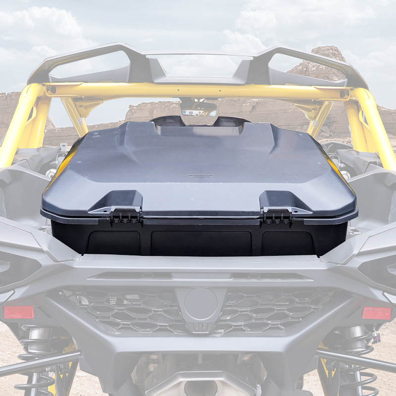Yongjin Black Rear Storage Cargo Trunk Box 96L for Can-Am