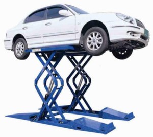 Ciseaux élévatrice de voiture, équipement de Garage pour la maison - Product Image 1