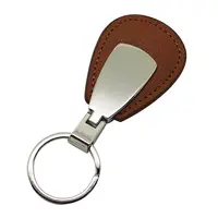 Fabrik Kunst und Handwerk Luxus Schlüssel ring Anpassen Logo Metall Leder Kette Rohlinge Schlüssel ring Pu Leder Schlüssel anhänger