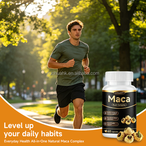 Cápsulas de Complejo de Raíz de Maca, Suplemento Herbal, Energía Saludable, Apoyo a la Resistencia, Adaptación al Estrés Ocasional, Suplemento Dietético para Adultos - Product Image 6